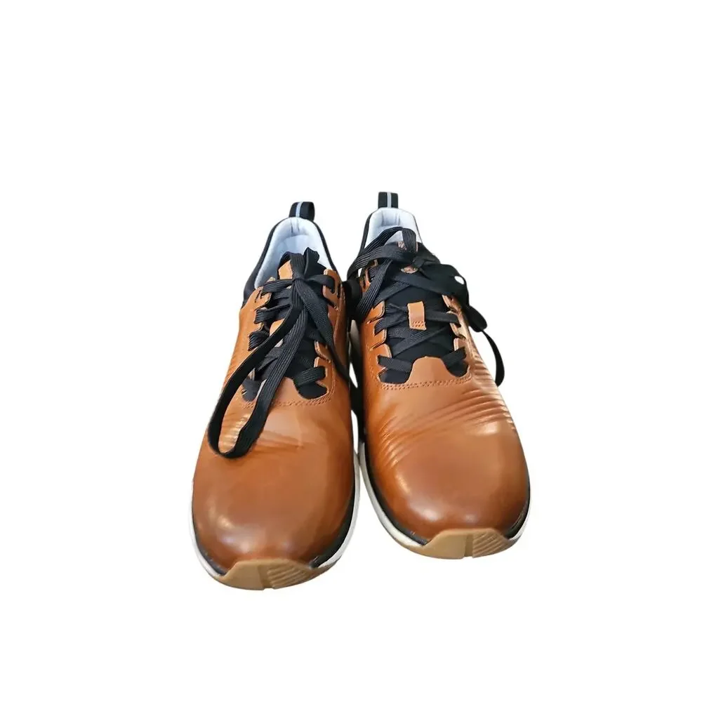 Johnston & Murphy XC4 TR1-Luxe Hybrid - Tan Full Grain dress shoe sneaker sz 10M